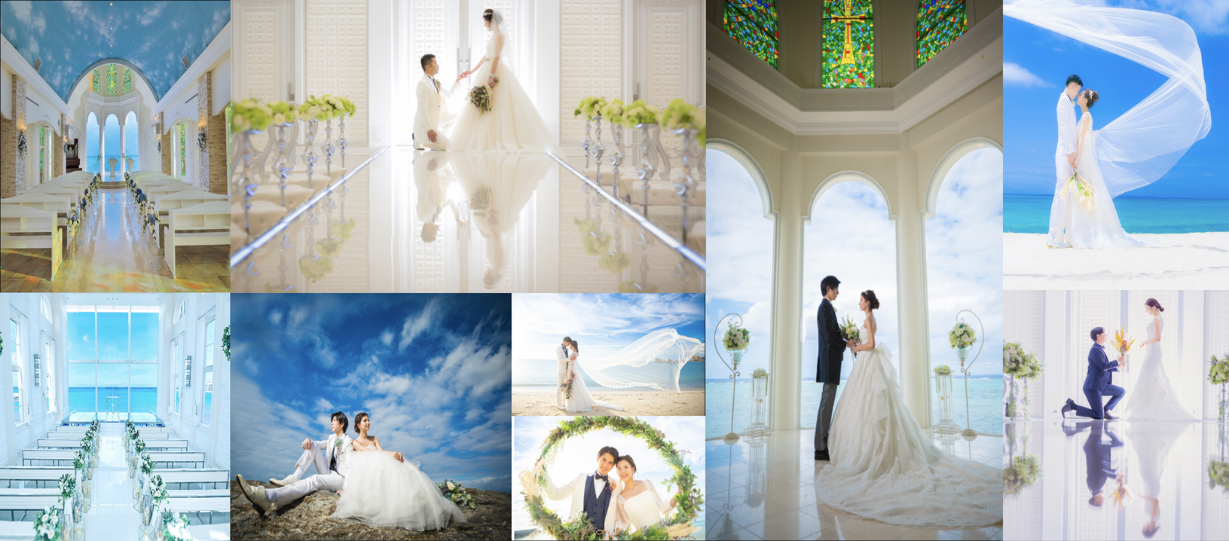 In Okinawa! [Chapel/Wedding Scene & Beach Location] Photo Wedding